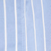 SATIN PIN STRIPE SHORTS BLUE AND WHITE VISCOSE BLEND