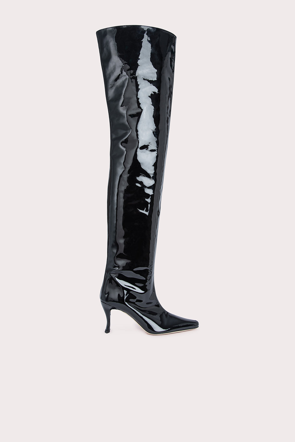 Stevie 99 Black Patent Leather – BY FAR