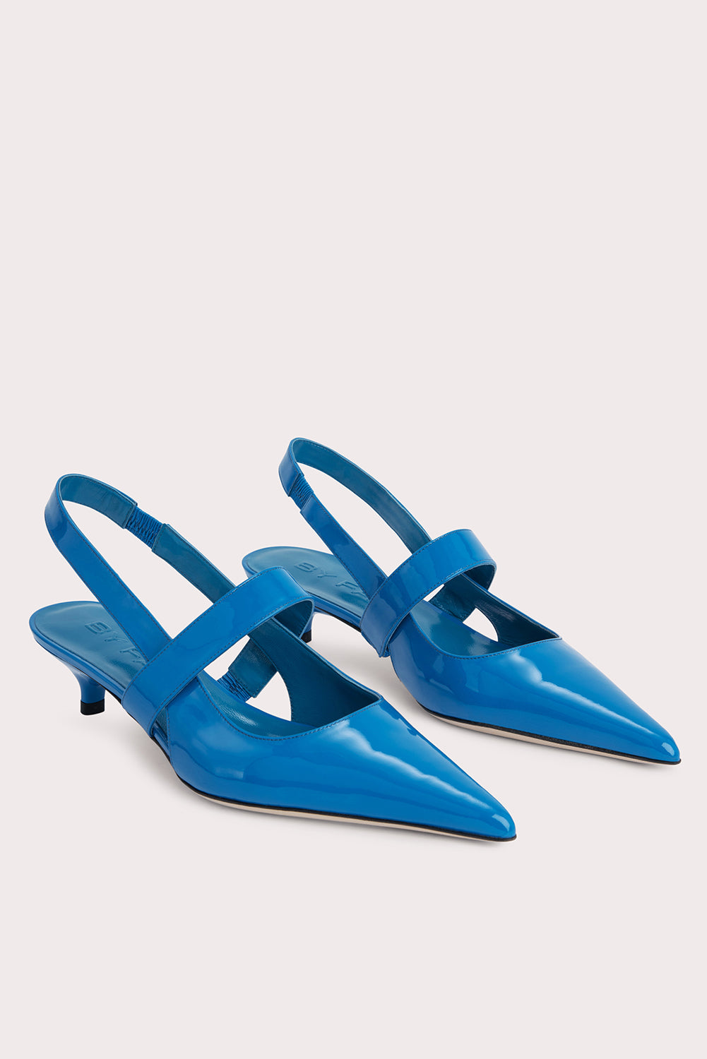 Shirley Cerulean Patent Leather
