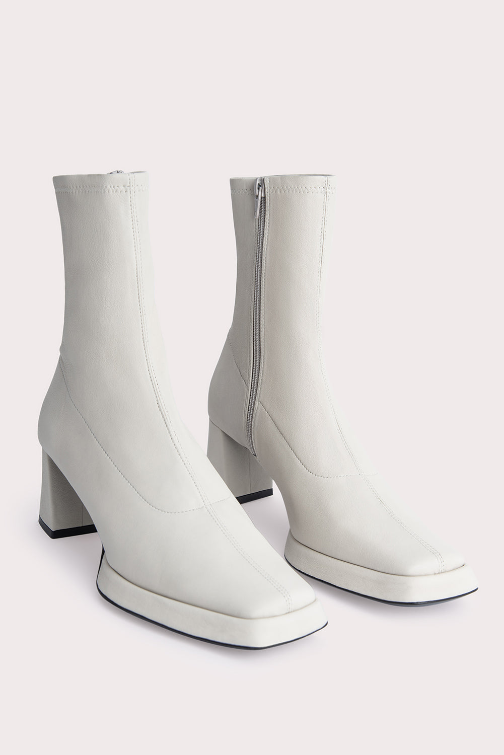 14cm Boot Bianco - BY FAR