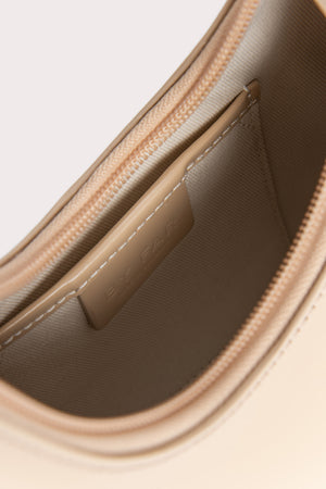 Amber Kraft Semi Patent Leather