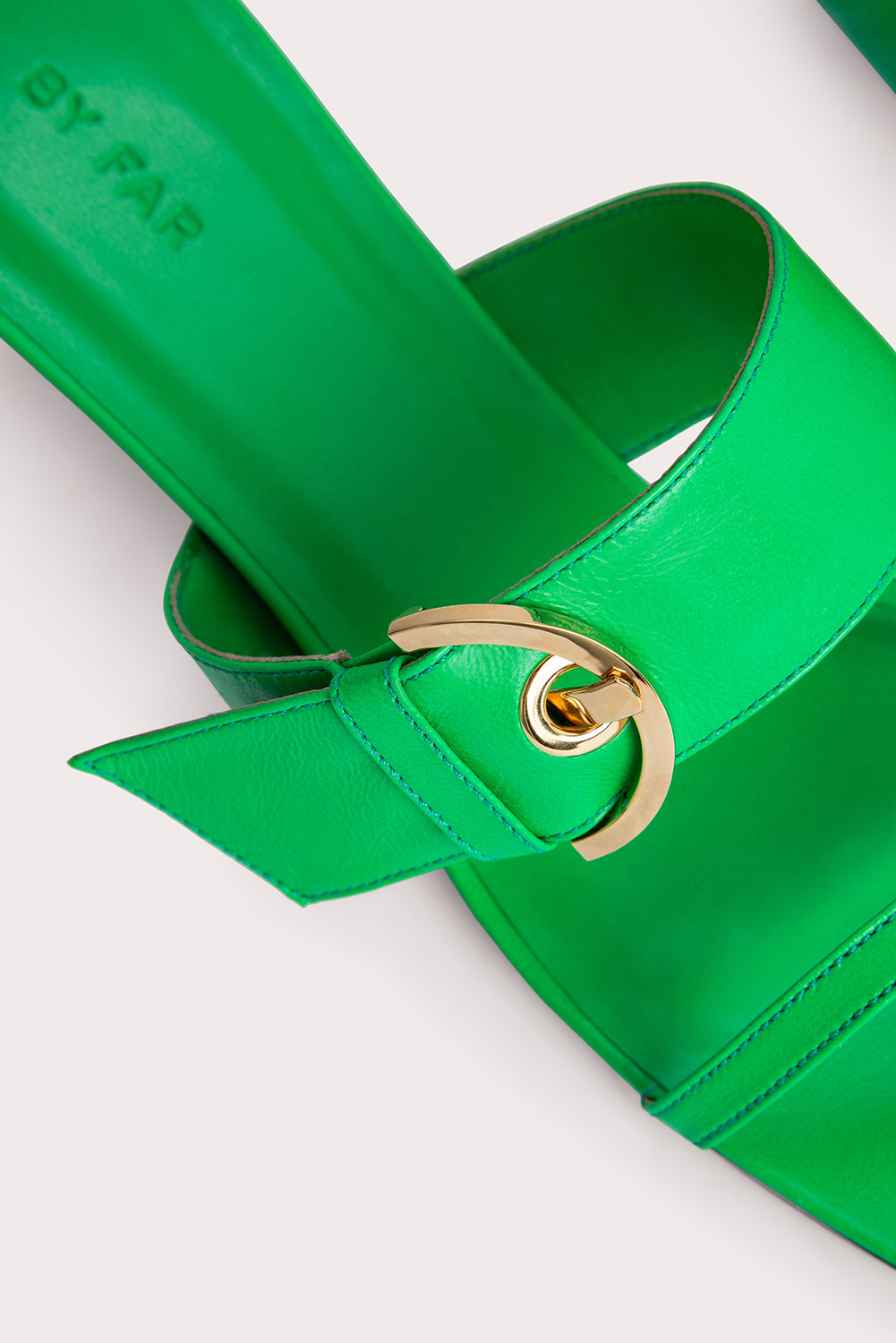 Bettina Super Green Gloss Leather