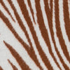 Zebra Scarf Brown Alpaca