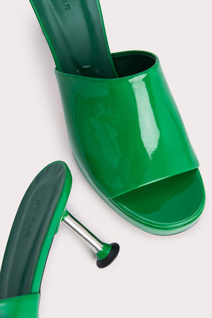 Cala Green Patent Leather