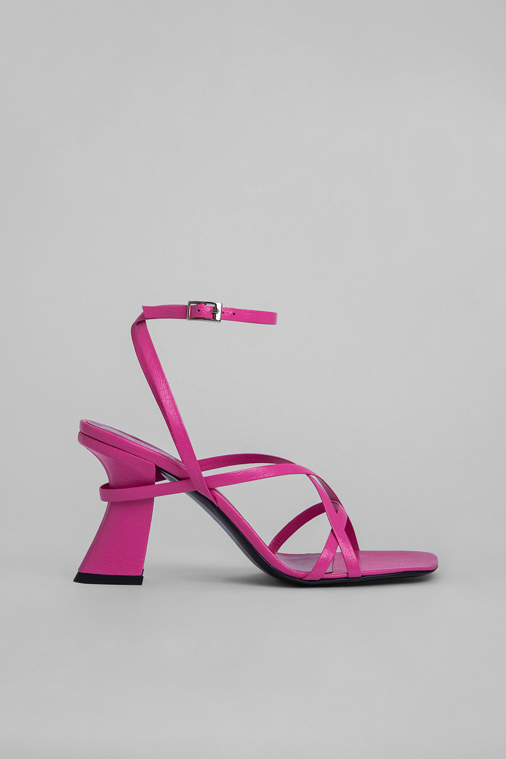 Kersti Hot Pink Grained Leather - BY FAR