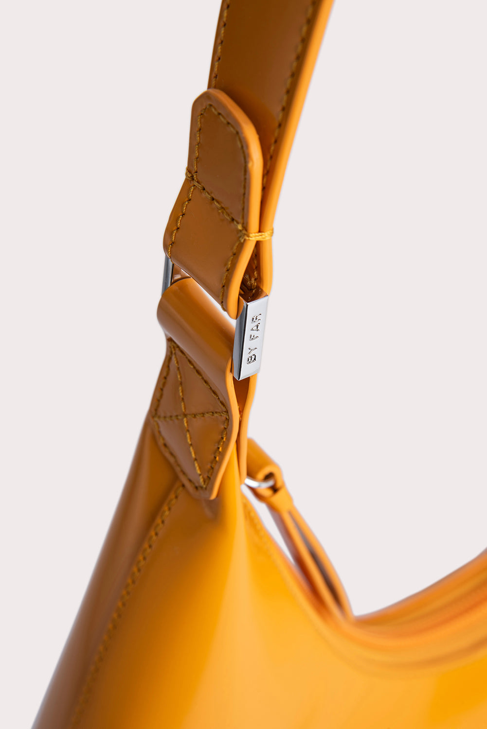 Amber Sunflower Semi Patent Leather
