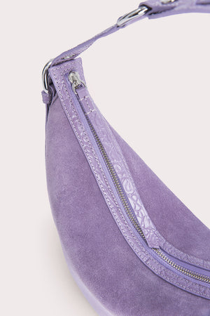 Gib Purple Haze Croco and Suede Leather