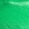 Cush Green Metallic Grain Leather