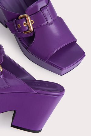 Lenka Purple Gloss Leather