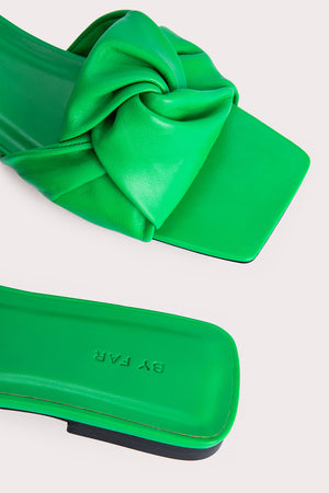 Lima Super Green Gloss Leather