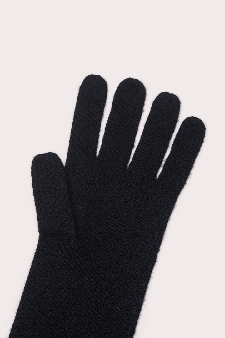 Linz Gloves Black Cashmere