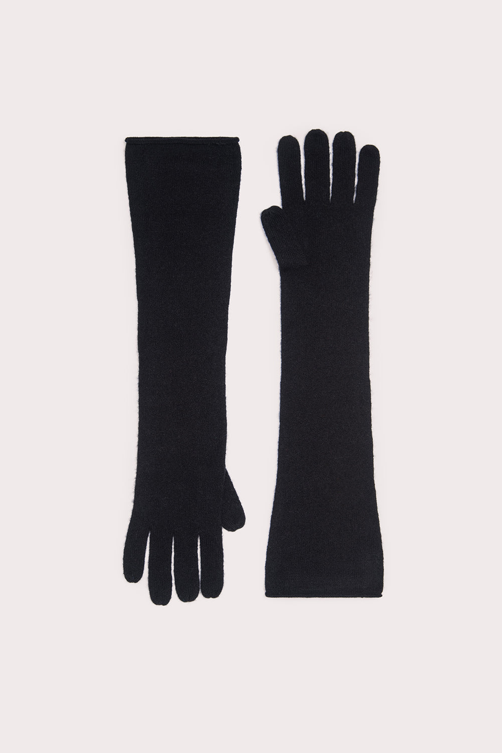 Linz Gloves Black Cashmere