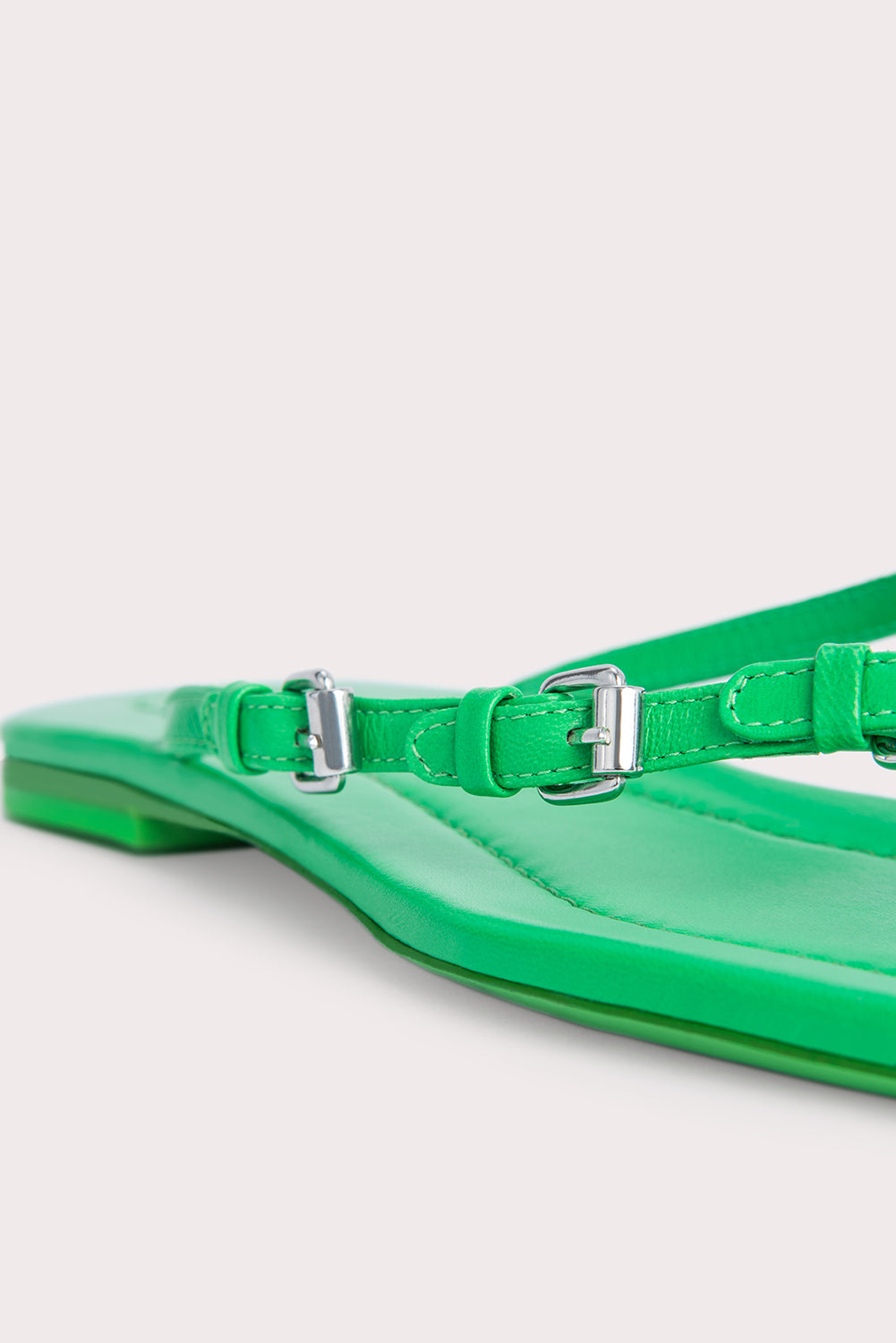 Mare Super Green Gloss Leather