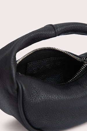 Maxi Cush Black Small Grain Calf Leather - BY FAR