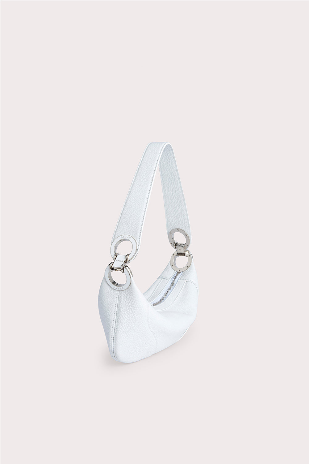 White Small Leather Bag