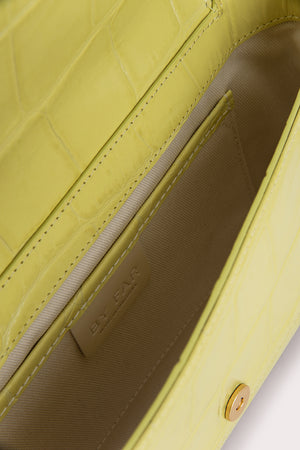 Miranda Apple Maxi Croco Embossed Leather