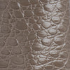 Edie Mud Circular Croco Embossed Leather