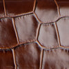 Miranda Nutella Croco Embossed Leather