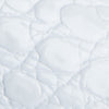 Lago Optic White Circular Croco Embossed Leather