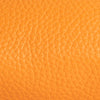 Karo Orange Flat Grain Leather