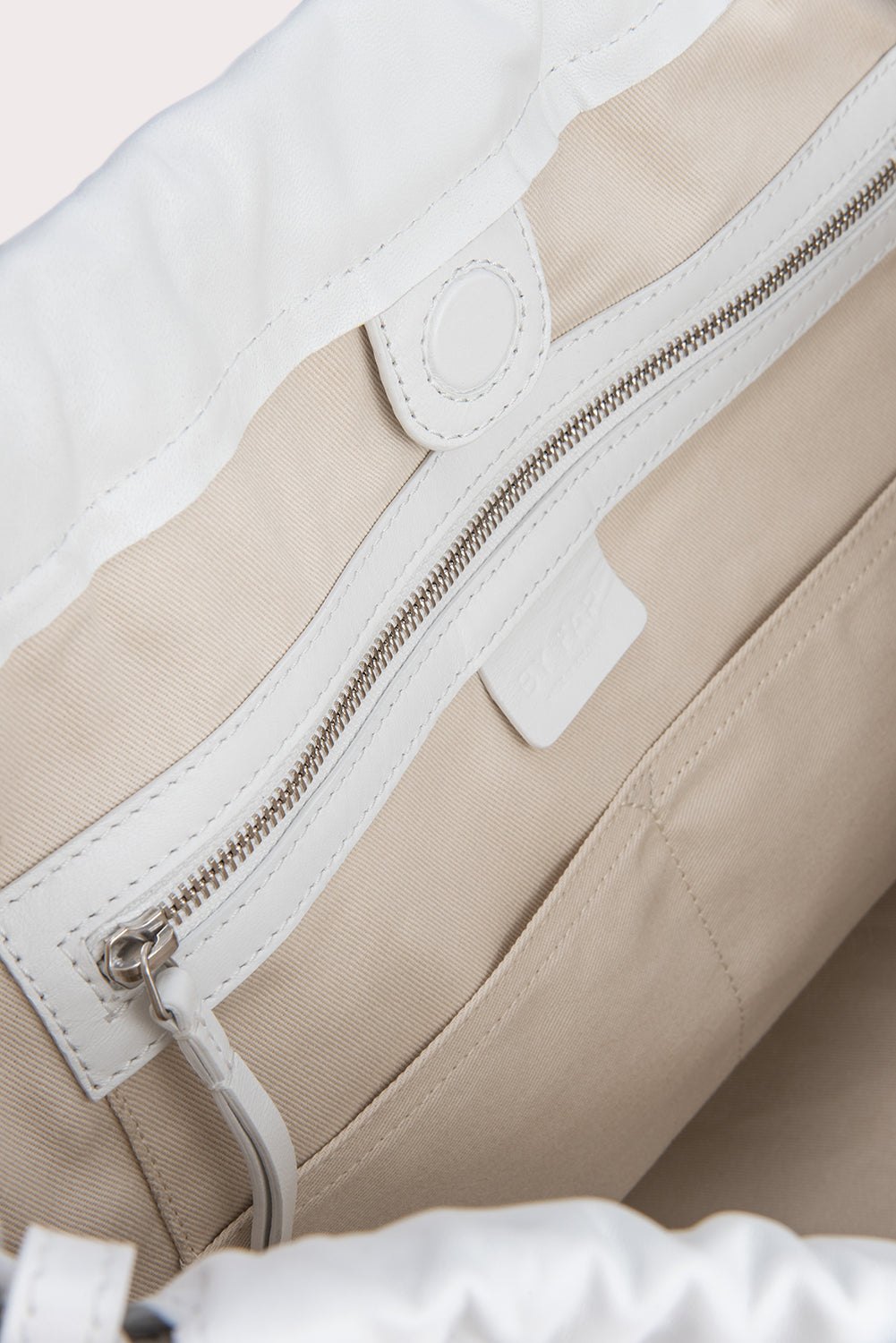 Oslo White Nappa Leather