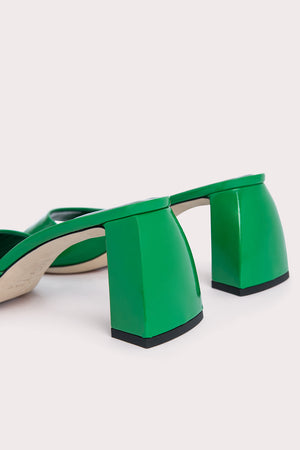 Romy Green Patent Leather