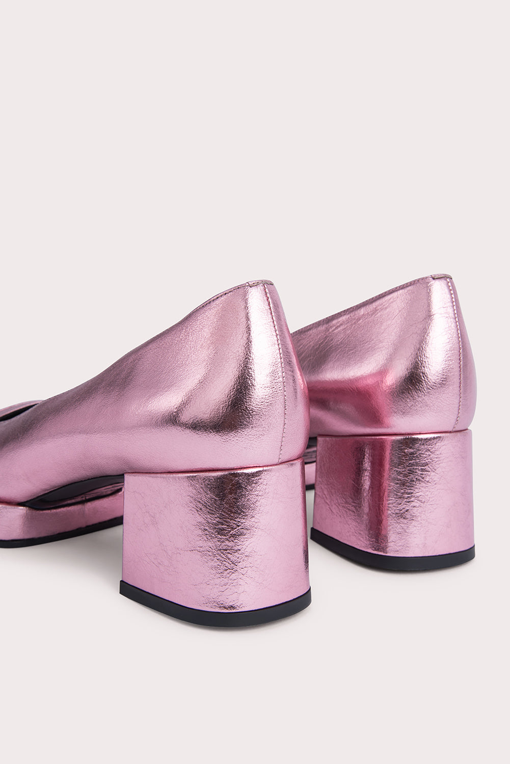 Cute Metallic Heels - High Heel Sandals - Pink Strap Heels - Lulus