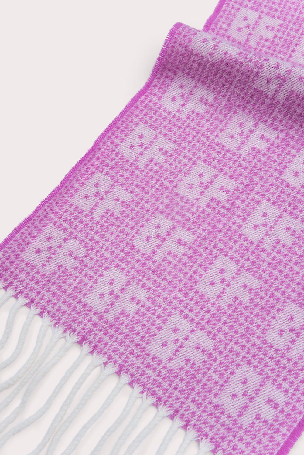 Signature Scarf Pink Wool