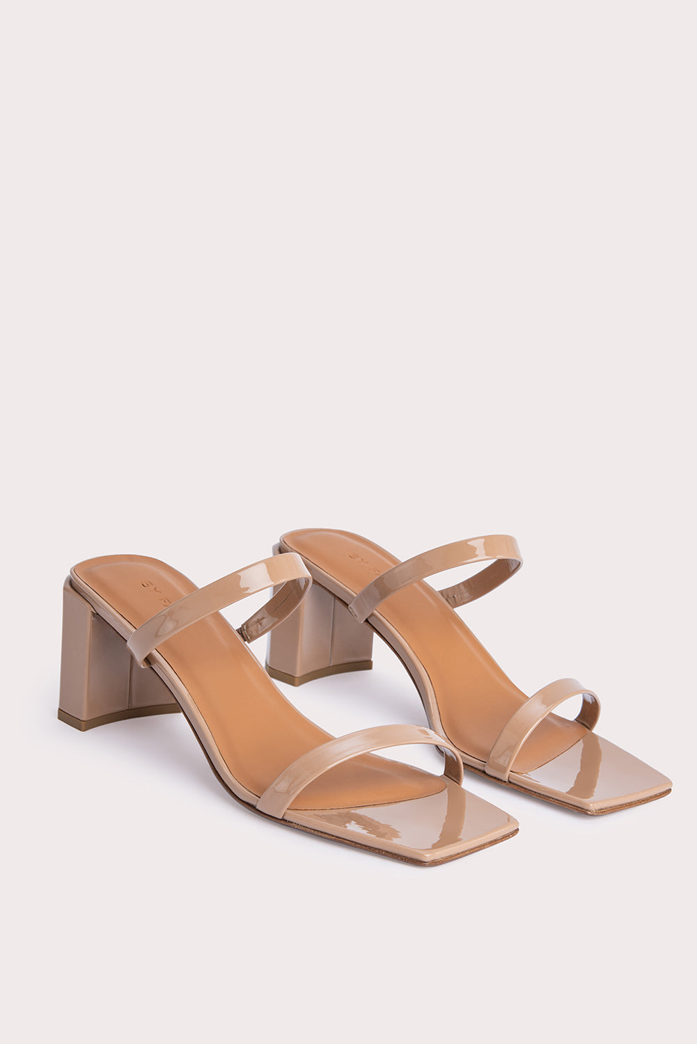 Tanya Nude Patent Leather - BY FAR