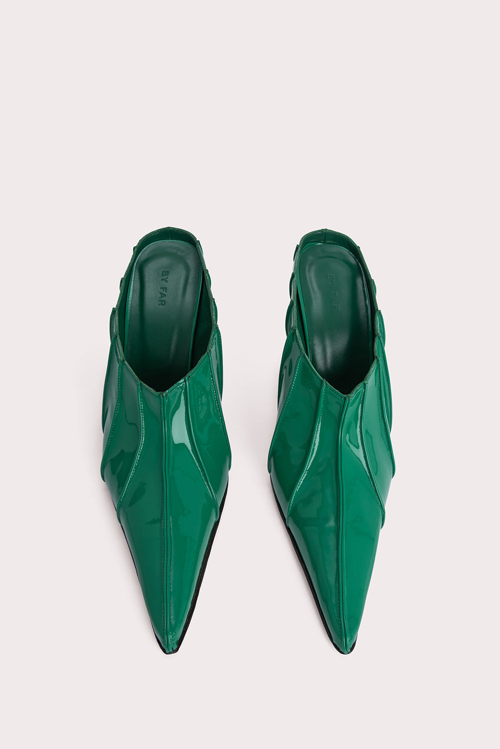 Trish Clover Green Patent Leather