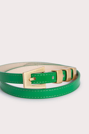 Vic Green Patent Leather