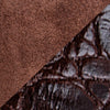 Beliz Sequoia Croco and Suede Leather